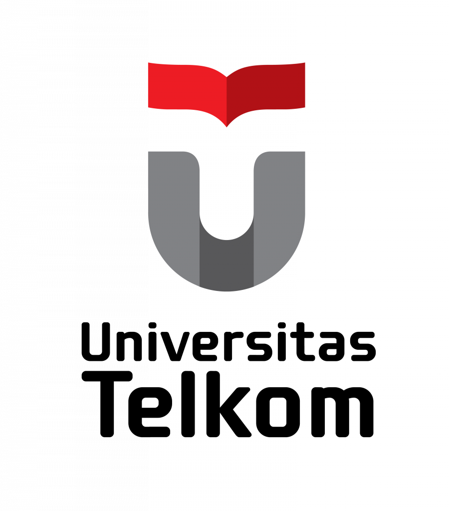 Logo Telkom University Legal Vertikal